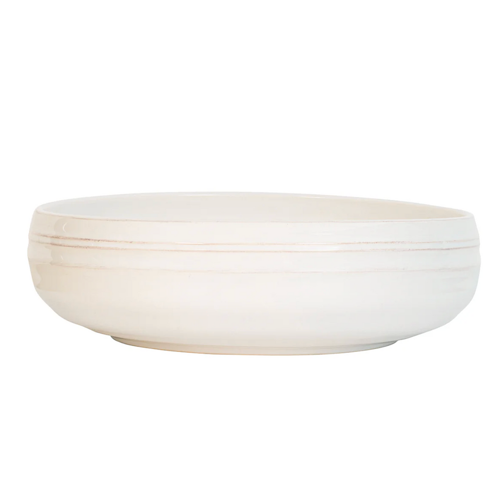Bilbao 12" Serving Bowl - Whitewash