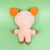 Small Pig Plush Dog Toy