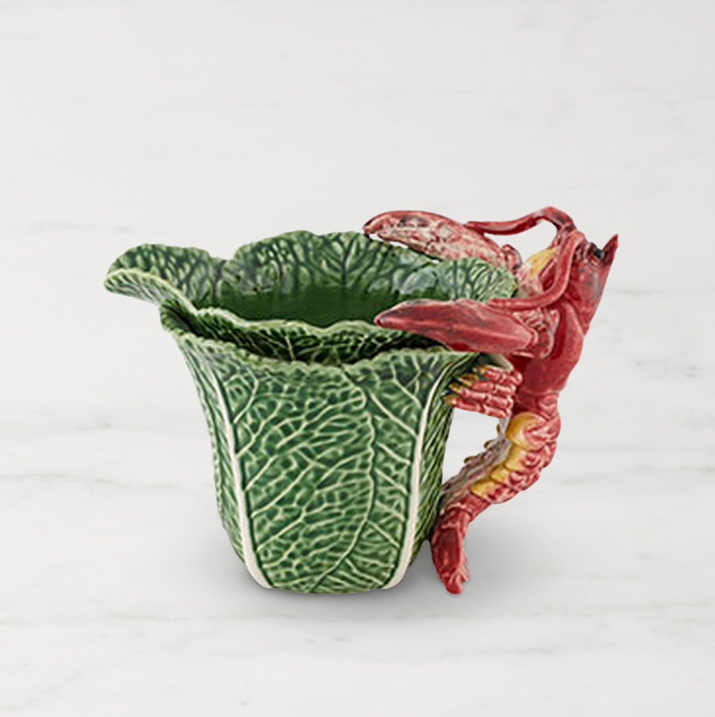 Bordallo Lobster Cabbage Pitcher