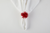Spike Napkin Ring Set - Red