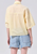 AGOLDE Merrin Shirt - Wirrel Stripe/Lemon Drop/Cream