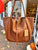 Oliveve Ellis Hobo Leather Tote
