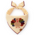Turkey Applique Dog Bandana
