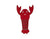 Jax & Bones Lola Lobster Neoprene Dog Toy