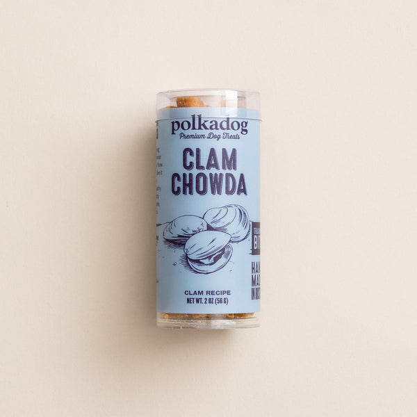 Mini Tube Training Treats - Clam Chowda