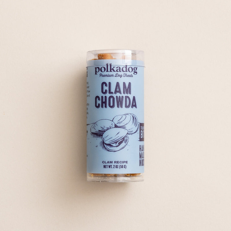Mini Tube Training Treats - Clam Chowda
