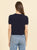 Kadri Cashmere Tee - Navy