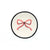 Salmon Pink Bow Ring Dish