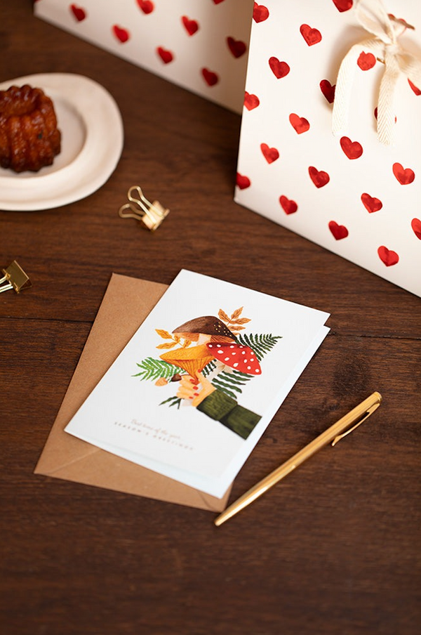 Winter Bouquet Holiday Card