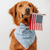 Stars & Stripes Dog Bow Tie