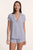Frida Shortie PJ Set - Lavender Dusk/Ivory