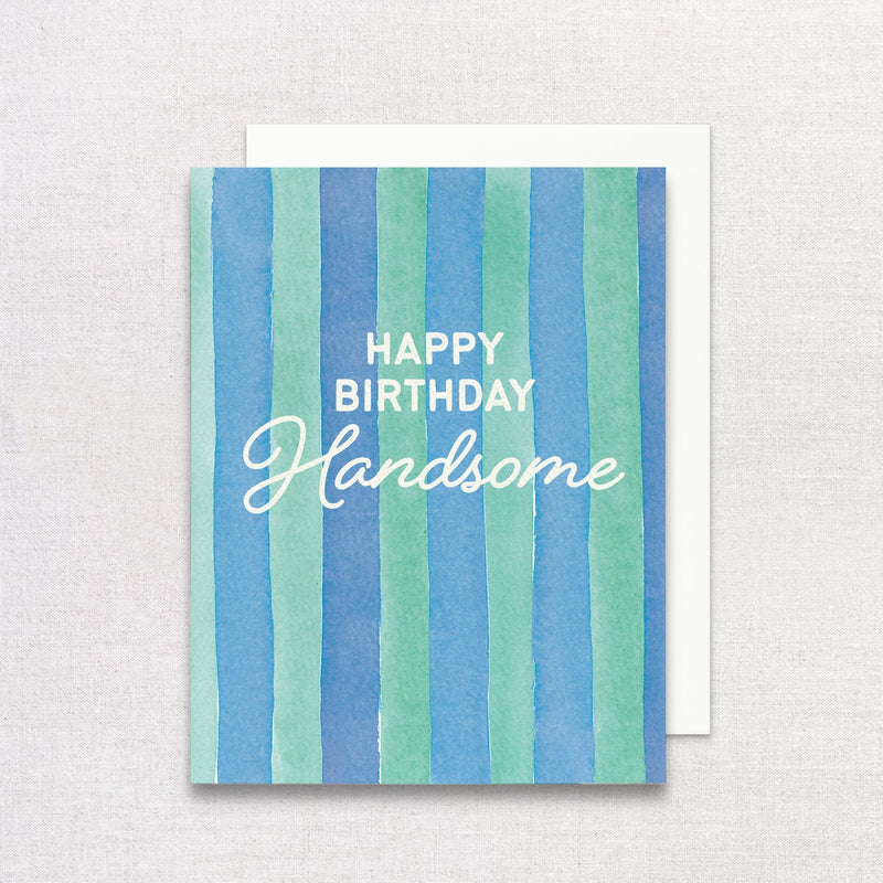 Happy Birthday Handsome Card