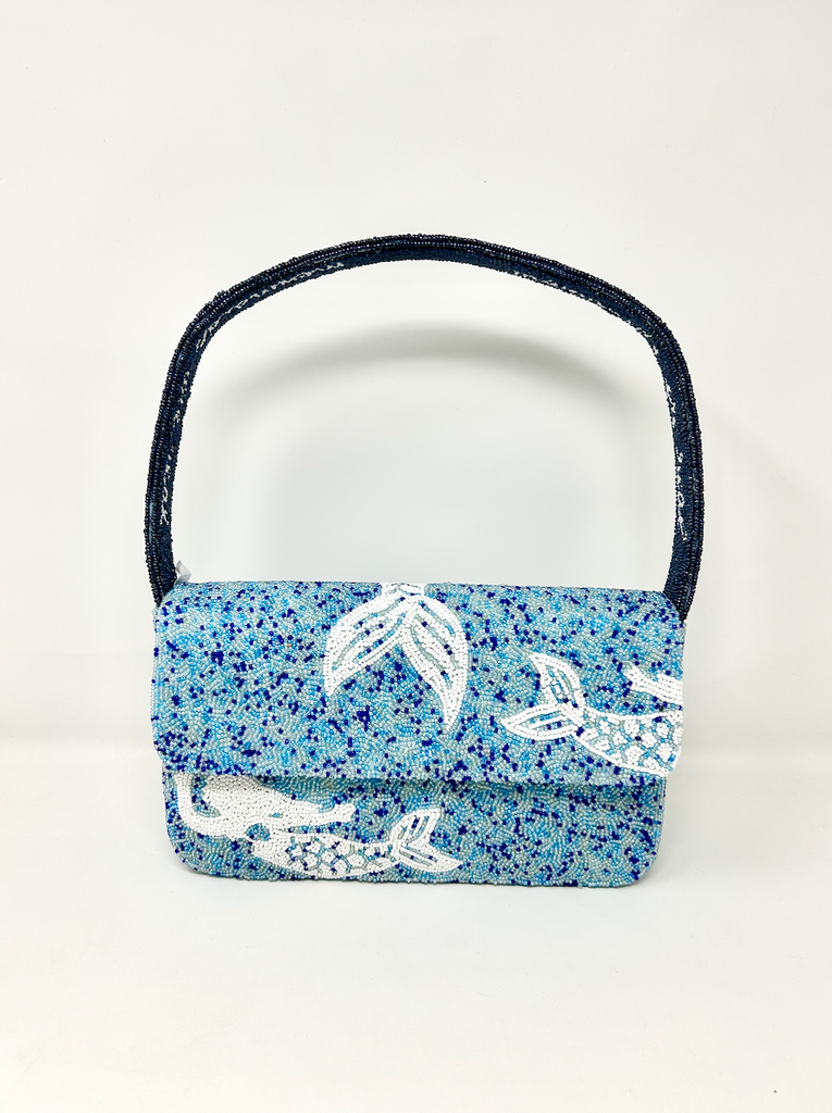 Moyna Mermaid Beaded Handbag
