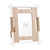 White & Natural Rope Picture Frame - 4x6