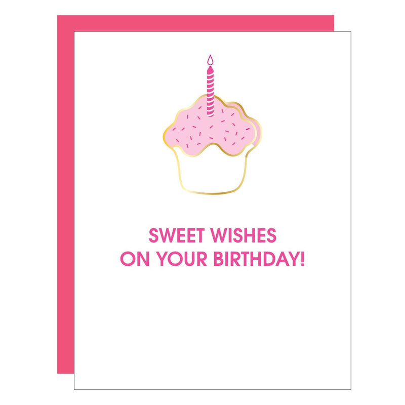 Sweet Wishes On Your Birthday Paperclip Card