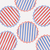 Nautical Striped Paper Side Plates