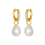 Juliette Pearl Huggies - Gold