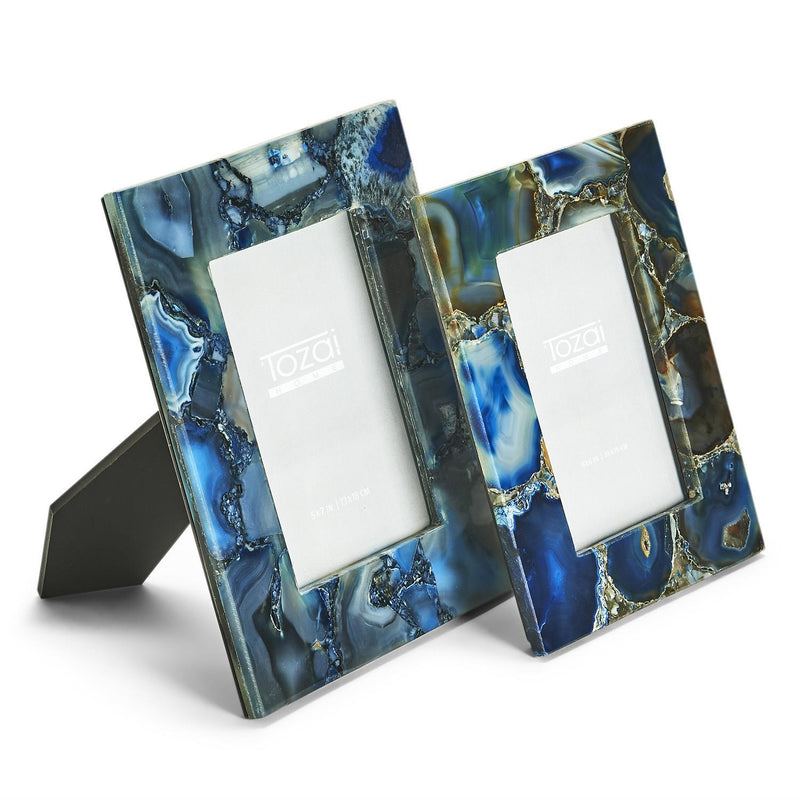 Blue Agate Picture Frame - 5 x 7