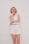 Trish Short - Trellis Eyelet White