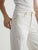 Saige Wide Leg Crop - Powder Mended