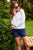 Ric Rac Shorts - Navy