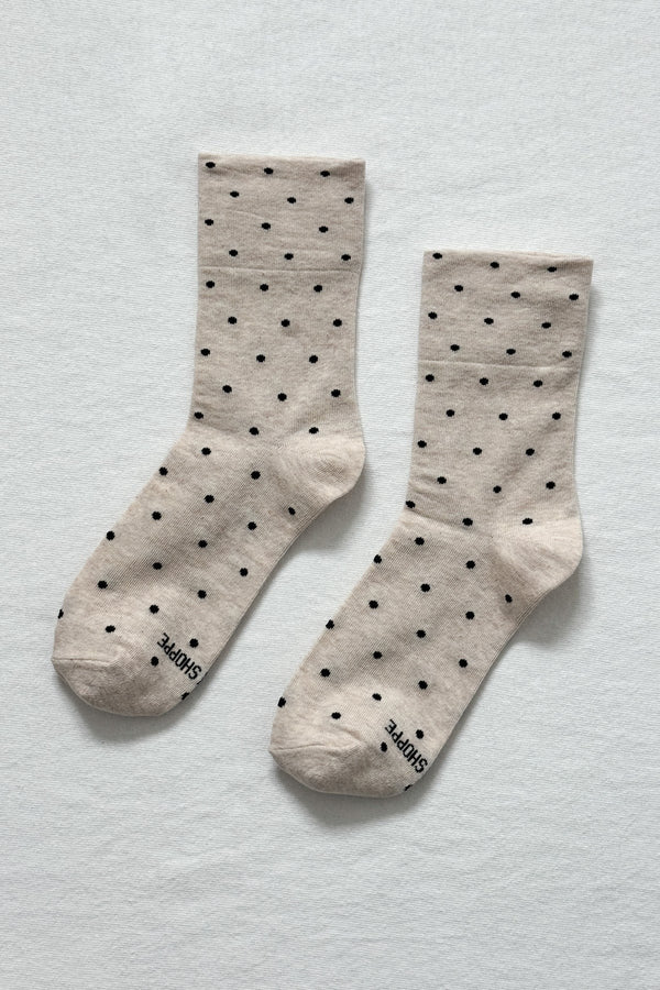 Polka Dot Sneaker Socks