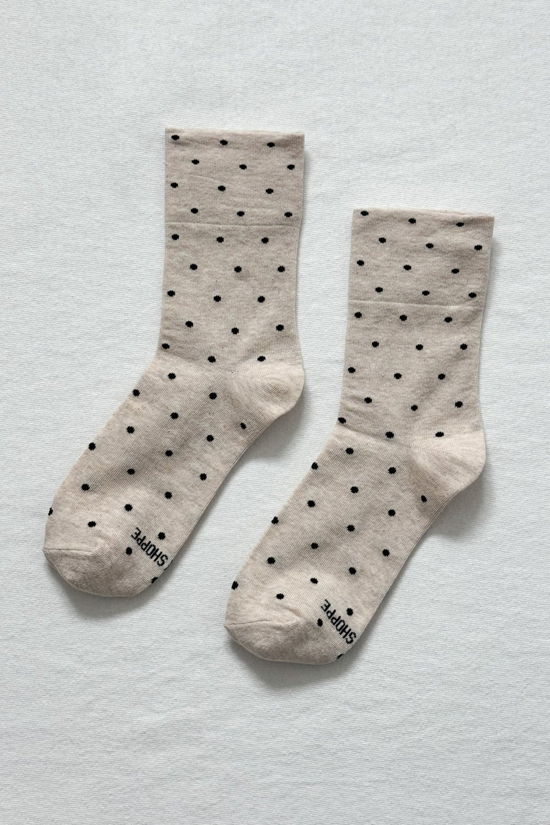 Polka Dot Sneaker Socks