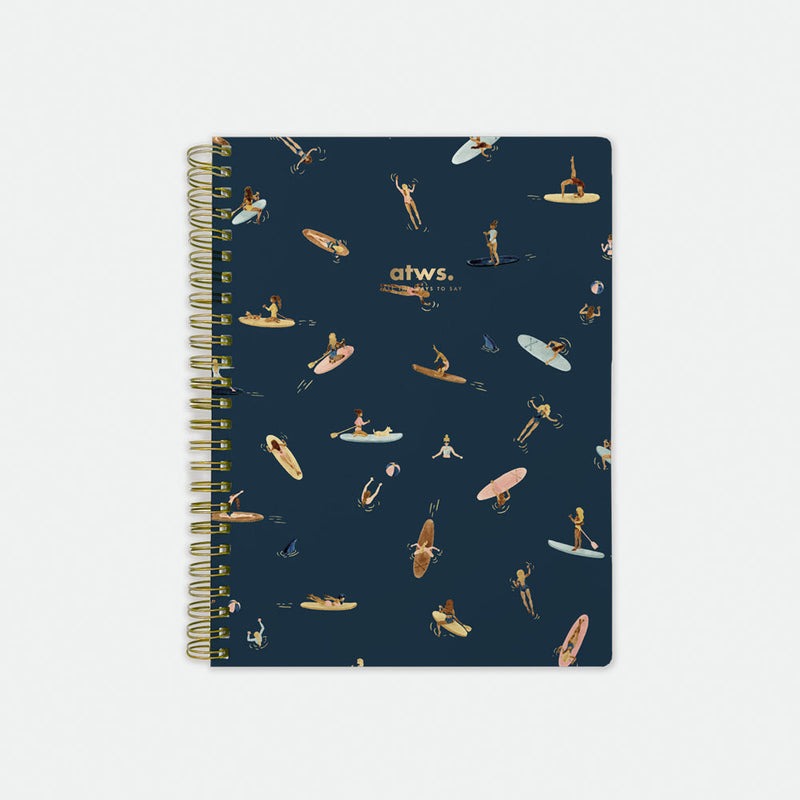 Paddle Spiral Notebook