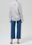Faye Vintage Straight - Azure Blue