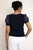 Patti V-Neck Top - Oxford