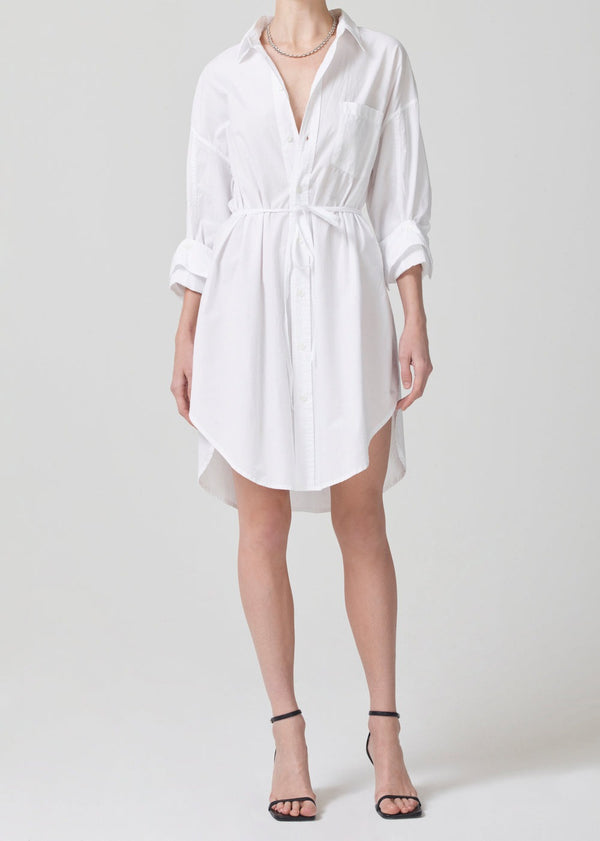 Kayla Dress - Optic White