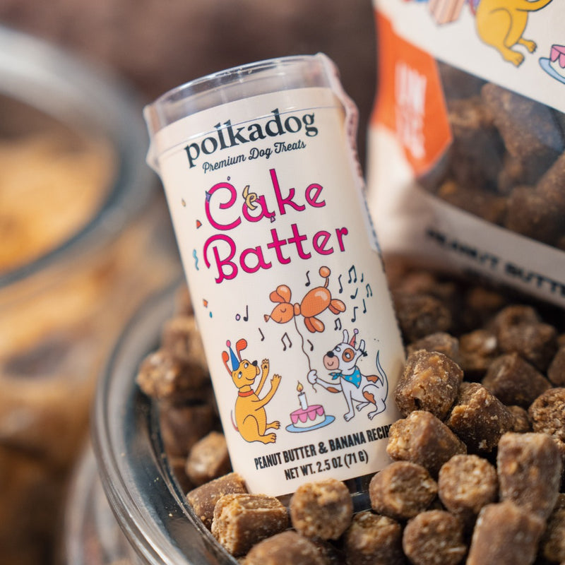 Mini Tube Training Treats - Cake Batter