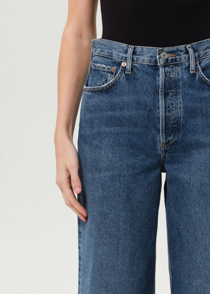 Dame Wide Leg No Cuff Jean - Control