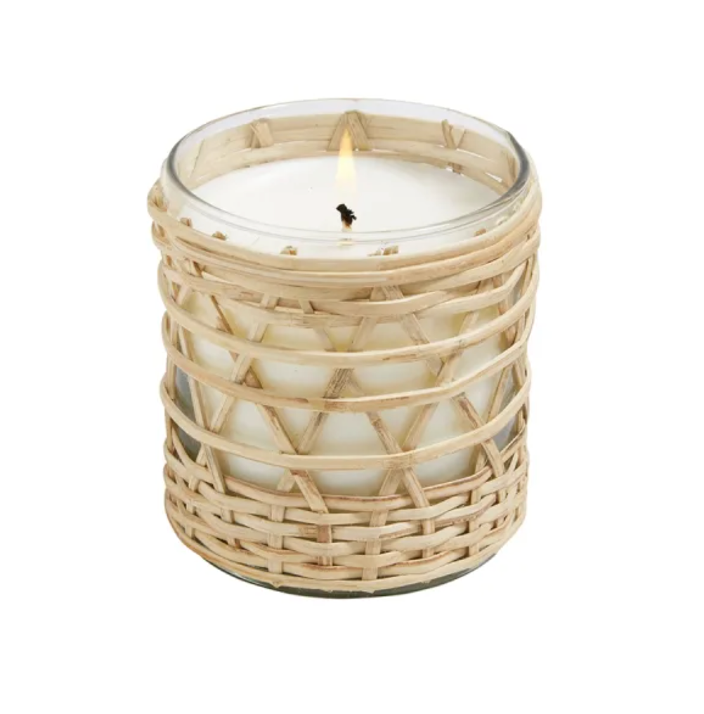 Hillhouse Naturals Bamboo Wrapped Citrus Candle
