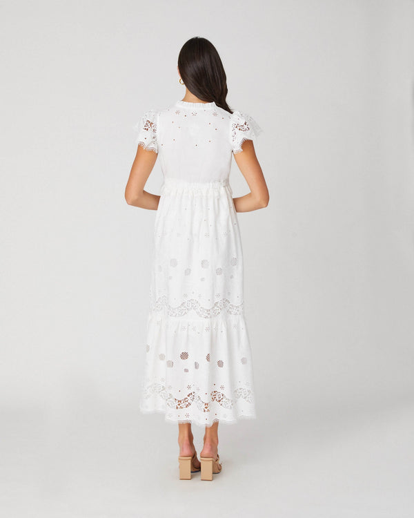 Varah Dress - Optic White