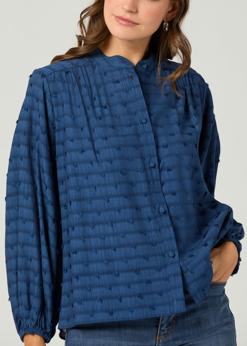 Cameron Top - Indigo