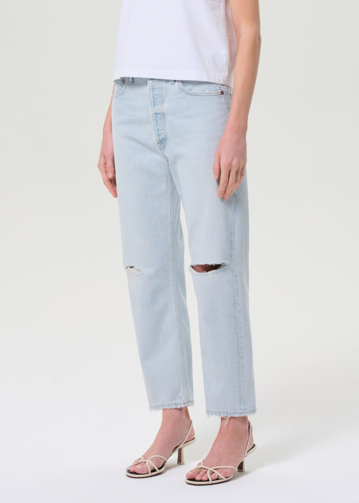 90s Mid-Rise Straight Crop - Requiem