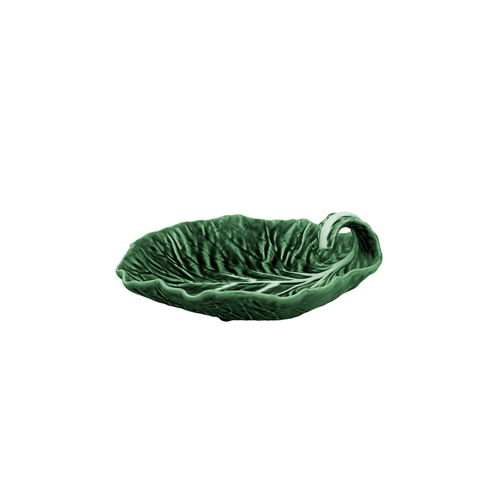 Large Cabbage Leaf w/ Curvature - Green