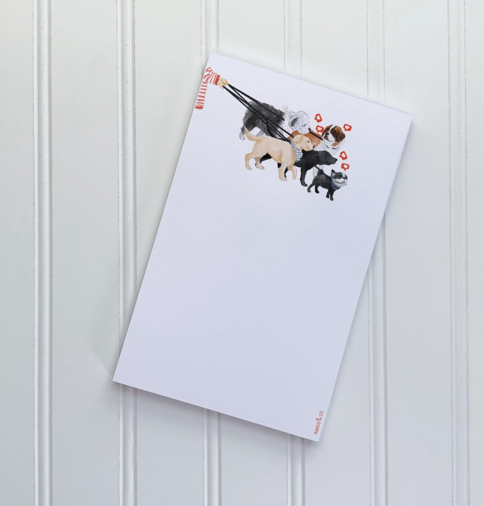 Dogs Love Notepad