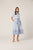 Finley Dress - Light Blue/Ivory/Navy
