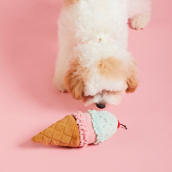 Foggy Dog Ice Cream Interactive Snuffle Dog Toy