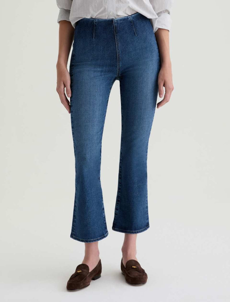 AG Jeans Farrah Pull On Boot Crop - Moonlight