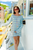 STS x Stay Stacked Blue Sunset Stripe Cover Up