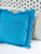 Darcy Linen Pillow - Peacock + Aqua