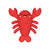Snappy & Happy Latex Lobster Dog Toy