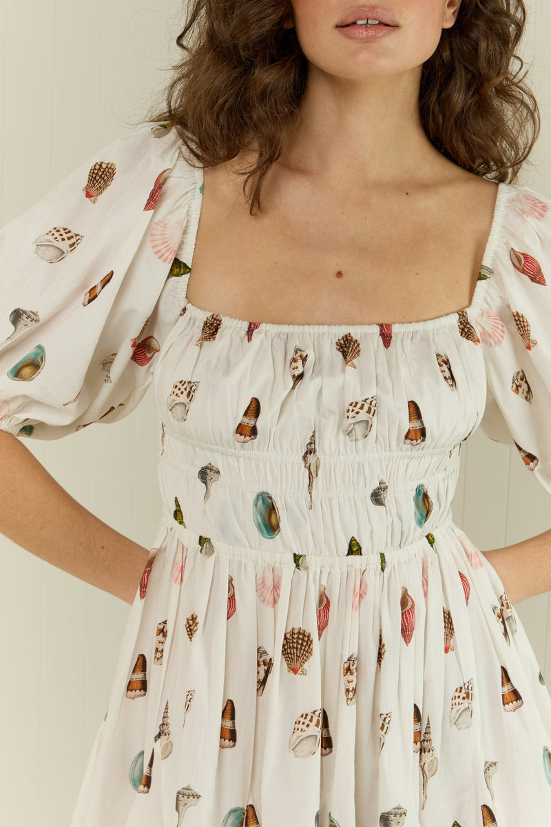 Flora Dress - Sardinia Shell