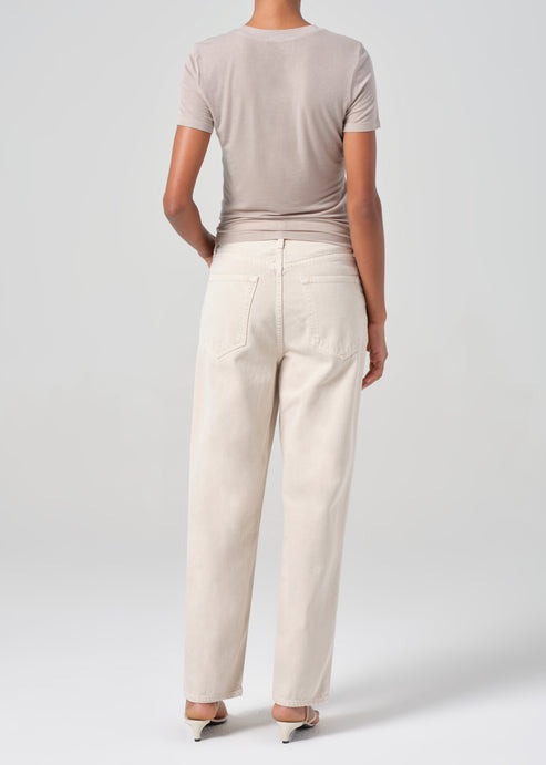 V-Waist Baggy - Scone