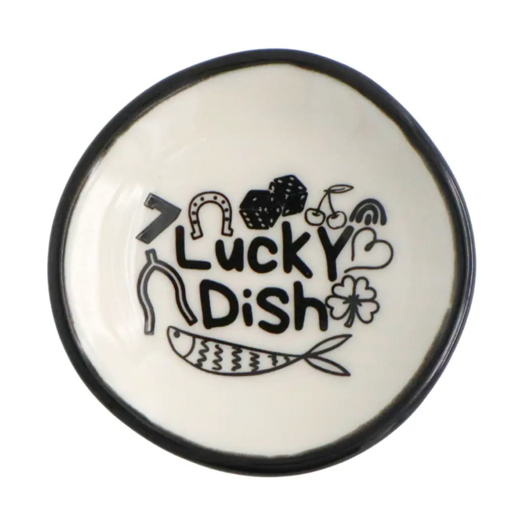 Lucky Symbols Ring Dish