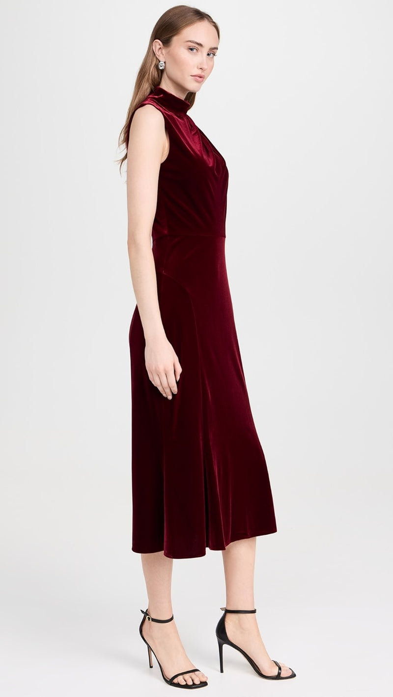 Audrey Dress - Bordeaux