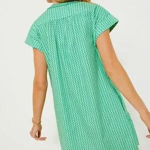 Ashley-B Dress - Ijo Stripe